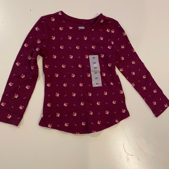Old Navy Other - ⭐️PRICE DROP⭐️ Old Navy toddler girls long sleeve thermal shirt
